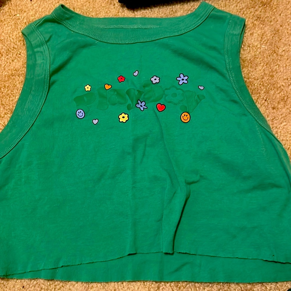 This is a brand new playboy shirt from pacsun its size large